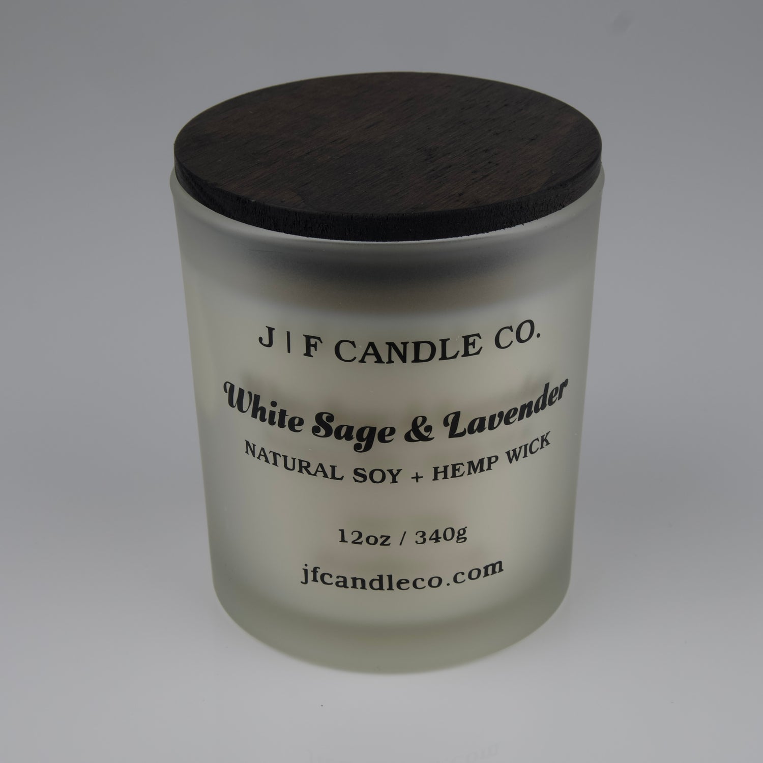 White Sage & Lavender Soy Candle