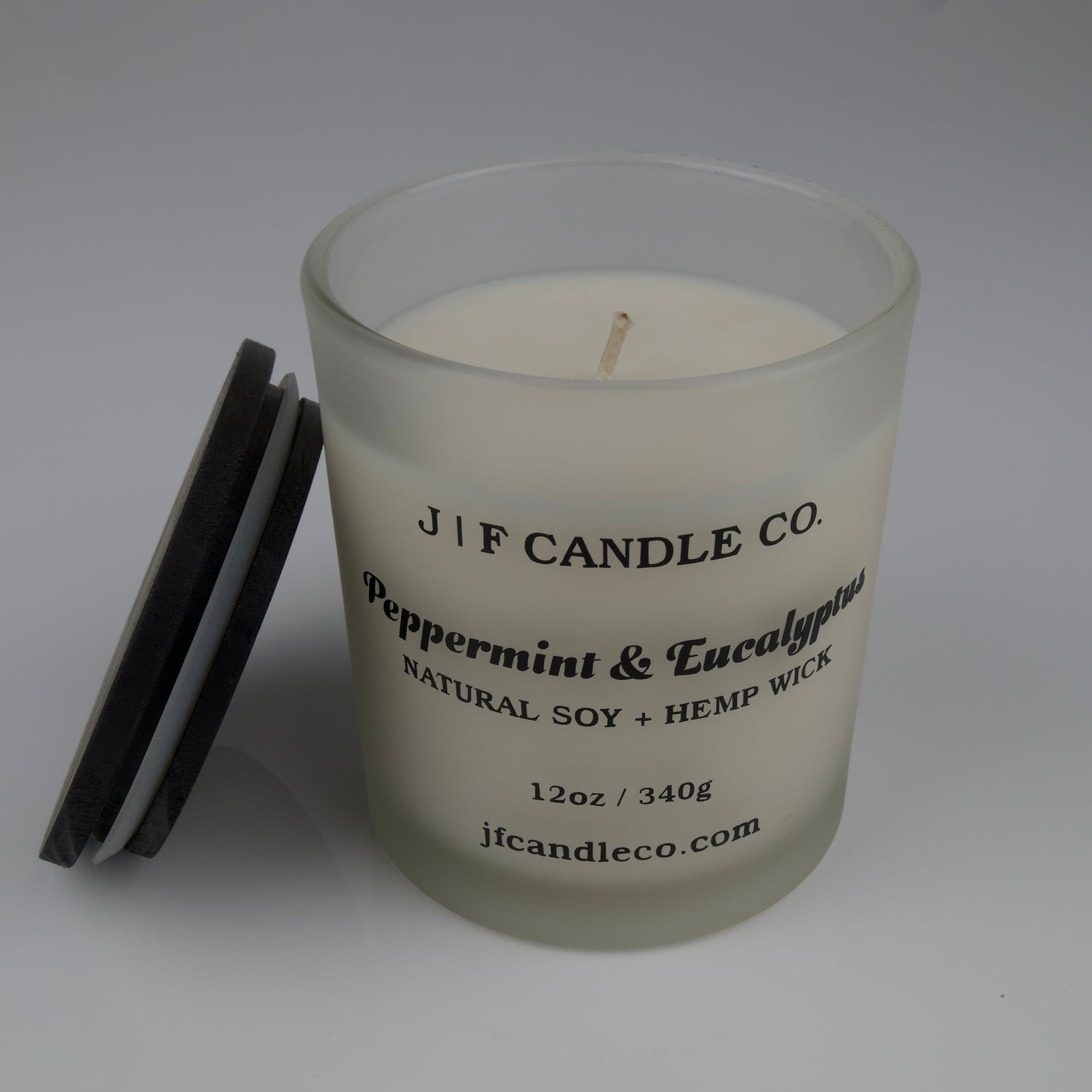 Peppermint & Eucalyptus Soy Candle