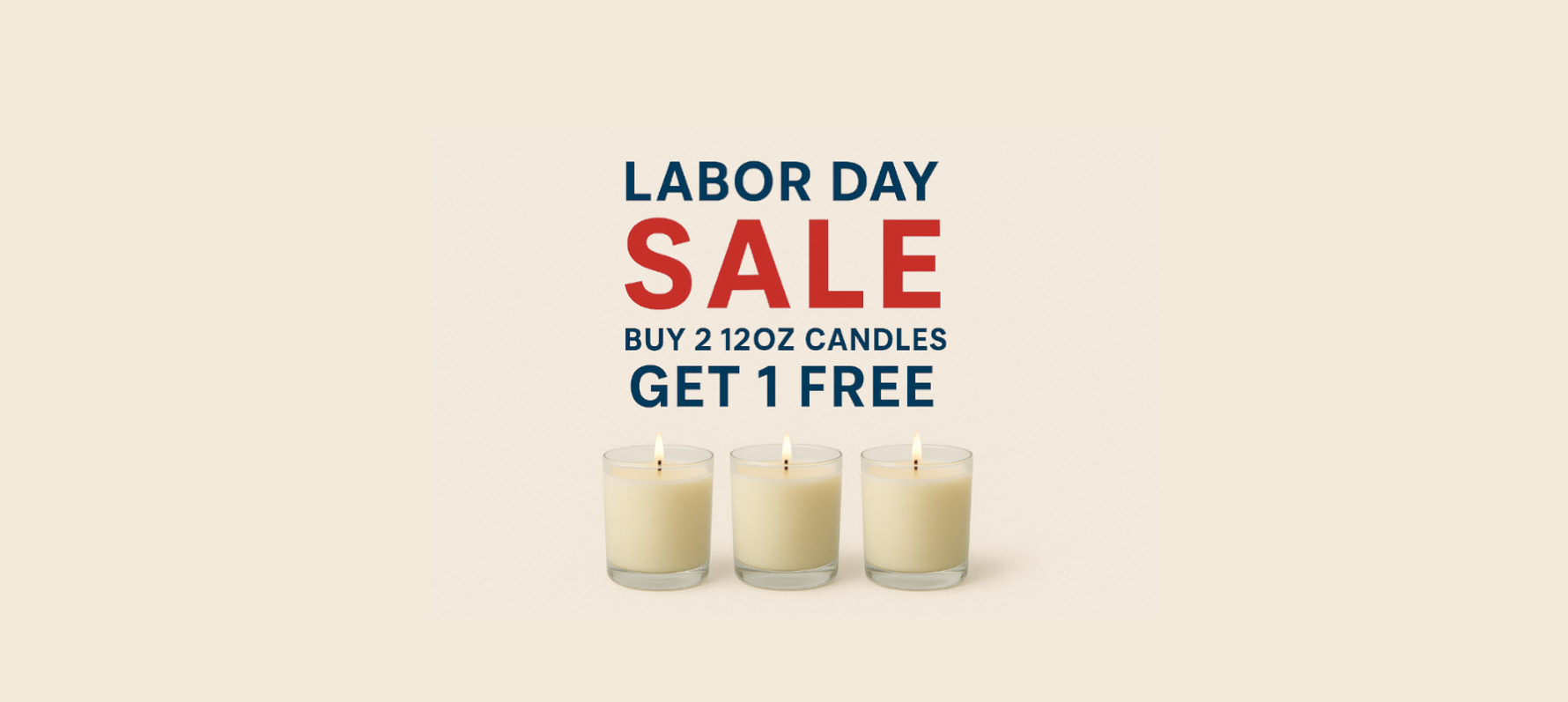 Celebrate Labor Day with Our Exclusive Candle Sale!