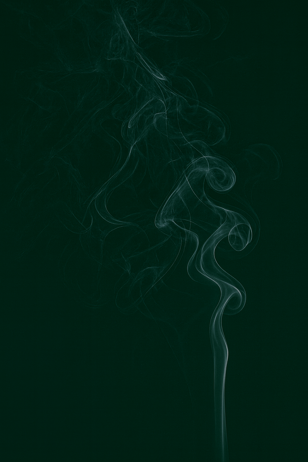 green background with smoke for J | F Candle Co. BFCM sale background