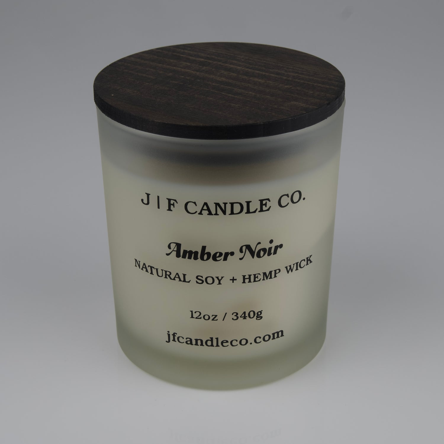 Amber Noir Soy Candle